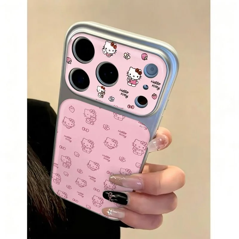 Cute Cartoon Y2K Hello Kitty Mobile Phone Case for IPhone 17 Pro Max 17 Pro 16 Pro Max 17 16 15 Pro Max Phone Case view 4