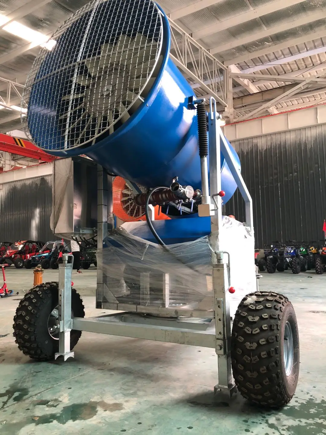 Outdoor Snow Making Machine Ski Resort Melting Machine Durable Fan Cannon Generator Shed