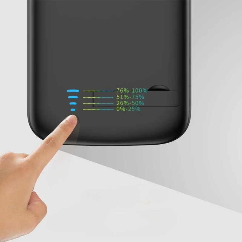 10000mAh Battery Case for Iphone 16 15 14 Pro Max 16plus 15pro13 Mini 12 Plus 11 Pro XS Max SE2 Battery Charger Case Power Bank