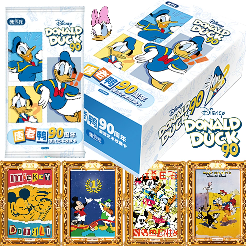 

Card Fun Donald Duck 90th Anniversary Collection Card for Kid Classic Popular Disney Character Trendy Artist Signature Card Gift