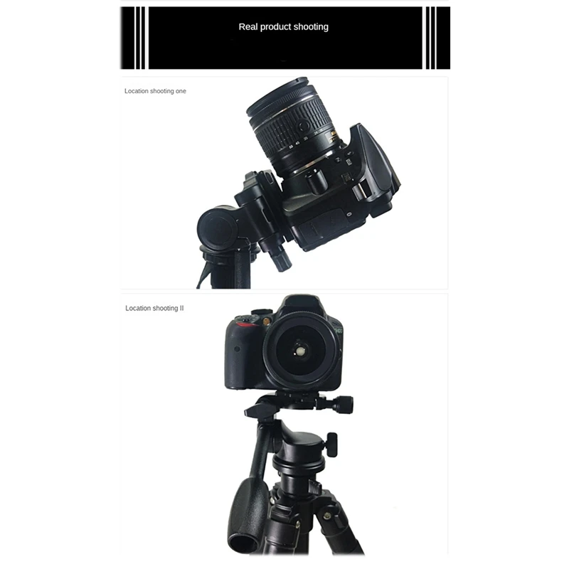 หัวโลหะสำหรับขาตั้งกล้องขาเดียวขาตั้งตัวยึดกล้องขาตั้งกล้องวิดีโอไฮดรอลิกขาตั้งกล้องแบบพาโนรามา