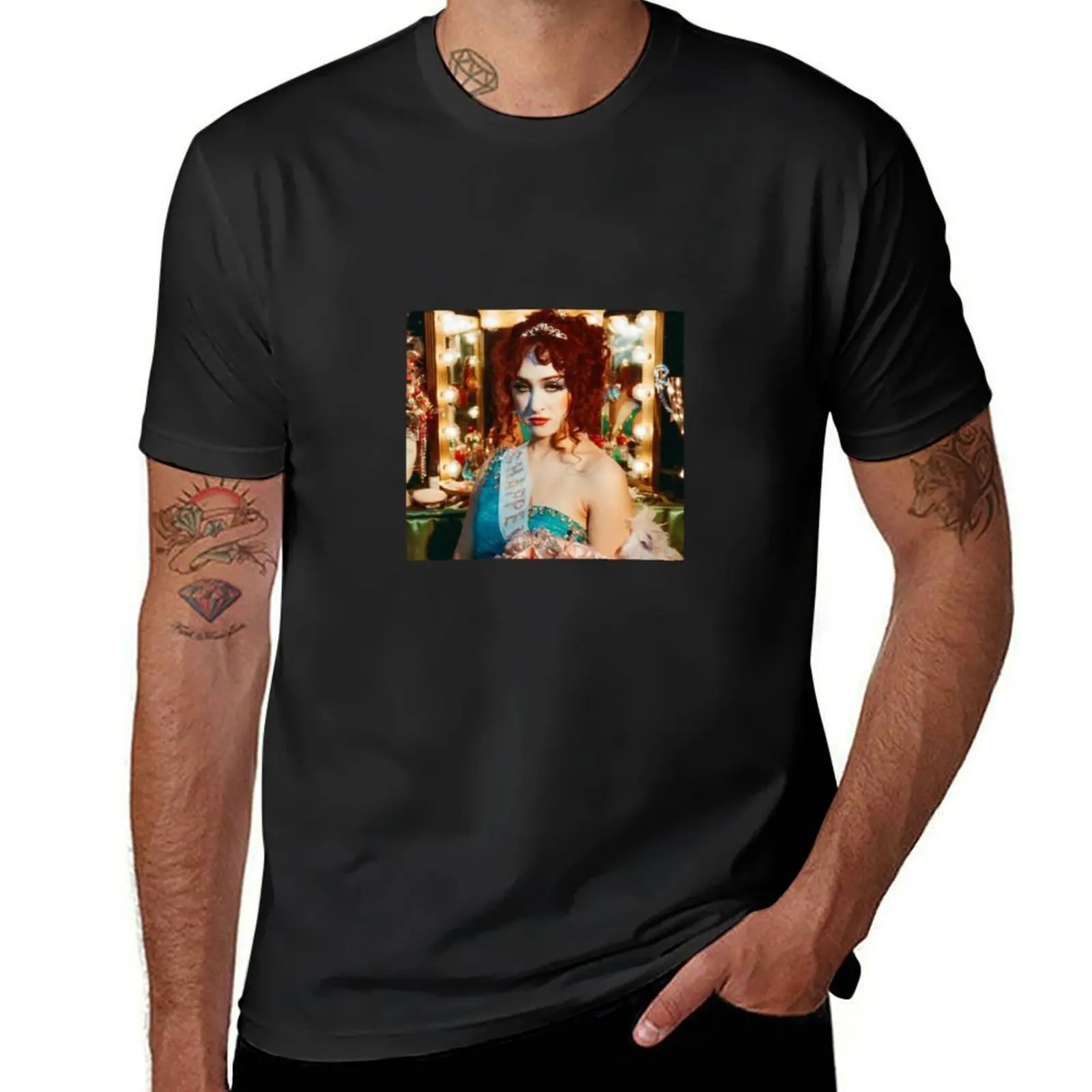 Chappell Roan The Rise and Fall of a Midwest Princess Cover T-Shirt cute tops plus sizes mens clothes