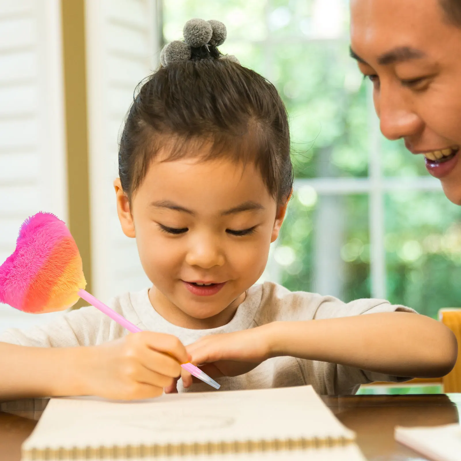 

Набор из 8 шариковых ручек в форме сердца Kawaii для подростков и девочек: креативные инструменты для письма, рисования, ведения дневников, школьные принадлежности, веселые и милые.