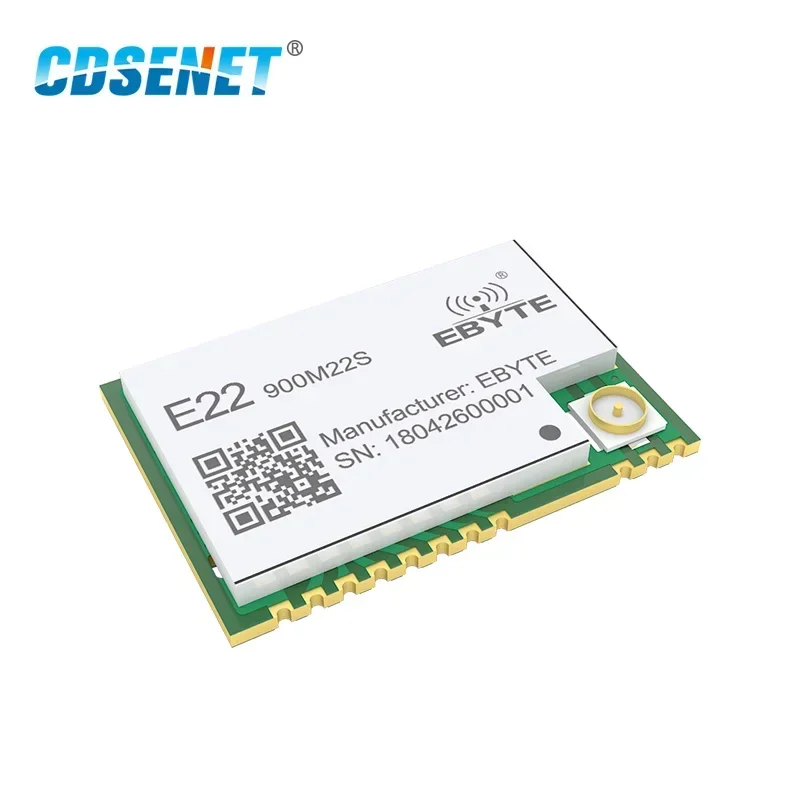 Imagem -02 - Módulo sem Fio rf Spi 22dbm 915mhz Smd Transmissor Receptor Iot Eletricidade E22-900m22shigh-precision Tcxo Pcs Cdsenet-sx1262