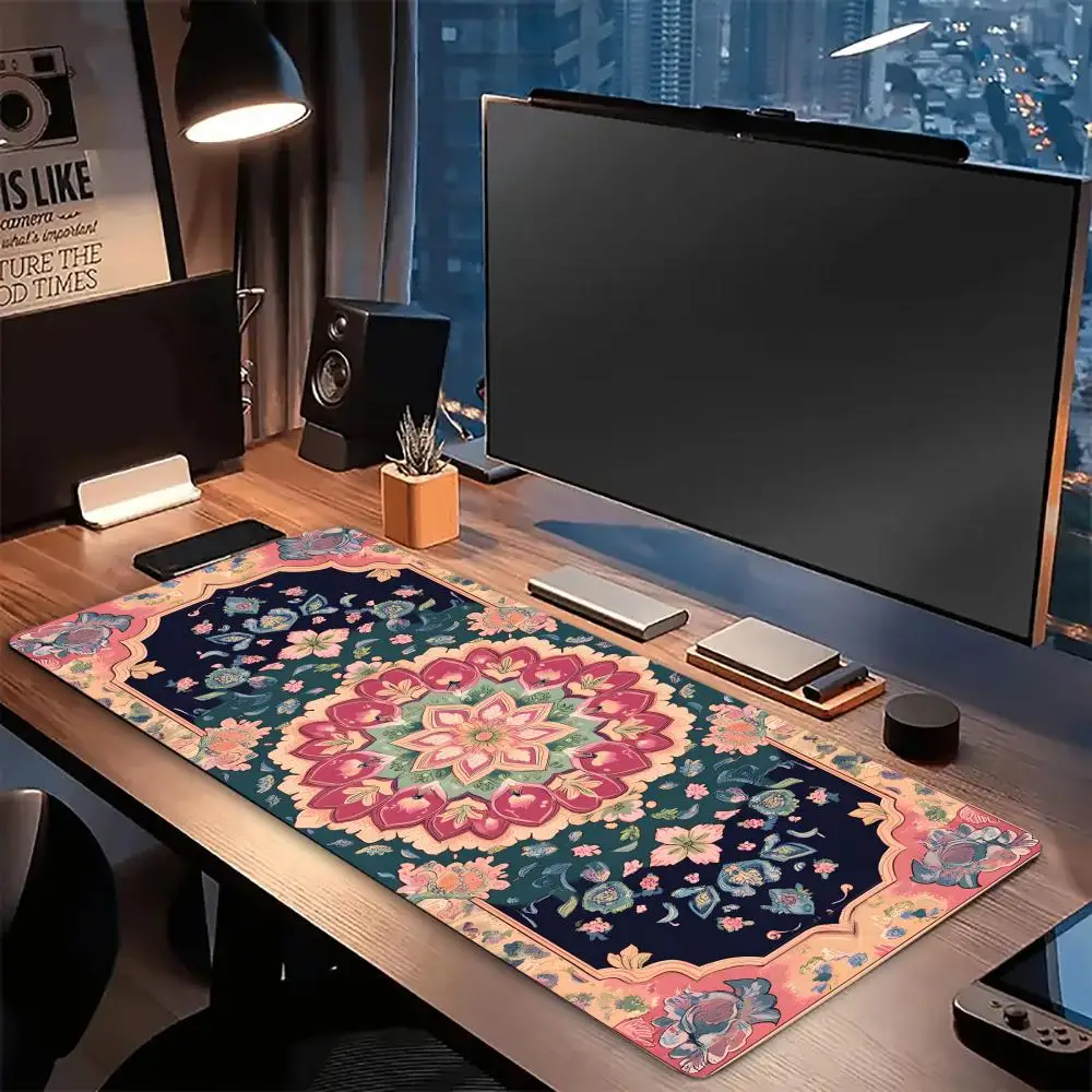 New Persian carpet Mouse Pad Gamer Office Accessories Pc Cabinet Games Desk Mat Computer Desks Keyboard Gaming Mats