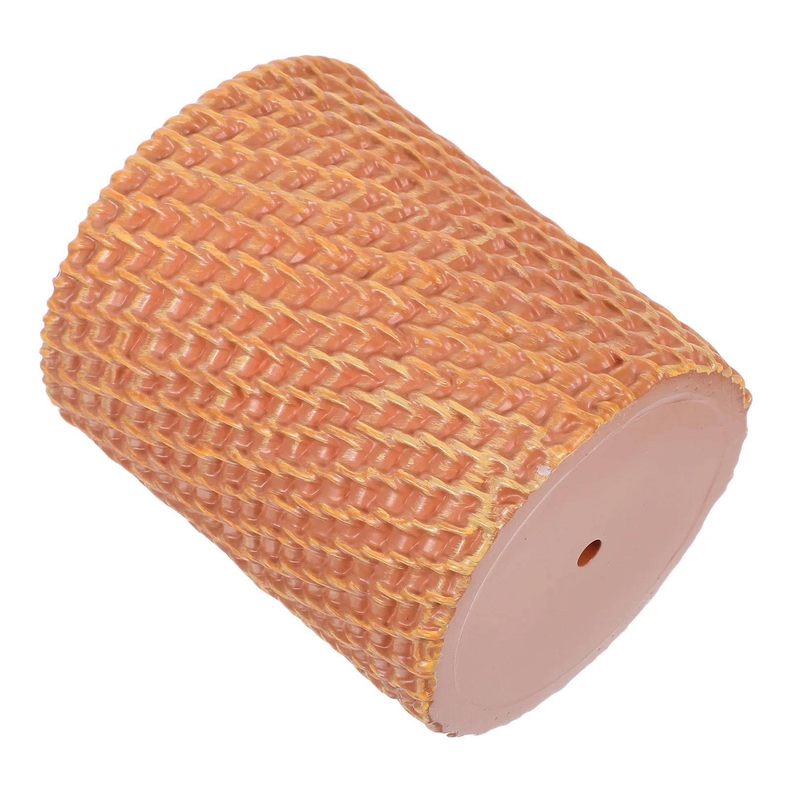 فو الروطان حامل قلم متعدد الوظائف منظم مكتب زهرة زهرية فرشاة للمكياج حامل سطح المكتب تخزين اسطوانة مزهرية الزخرفية #1