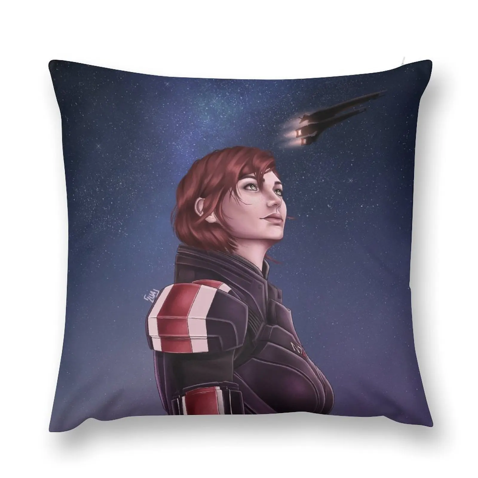 Jane Shepard Throw Pillow Pillow Cases Decorative Sofa Cushion Cover Cushion Child Cushions Home Decor pillow