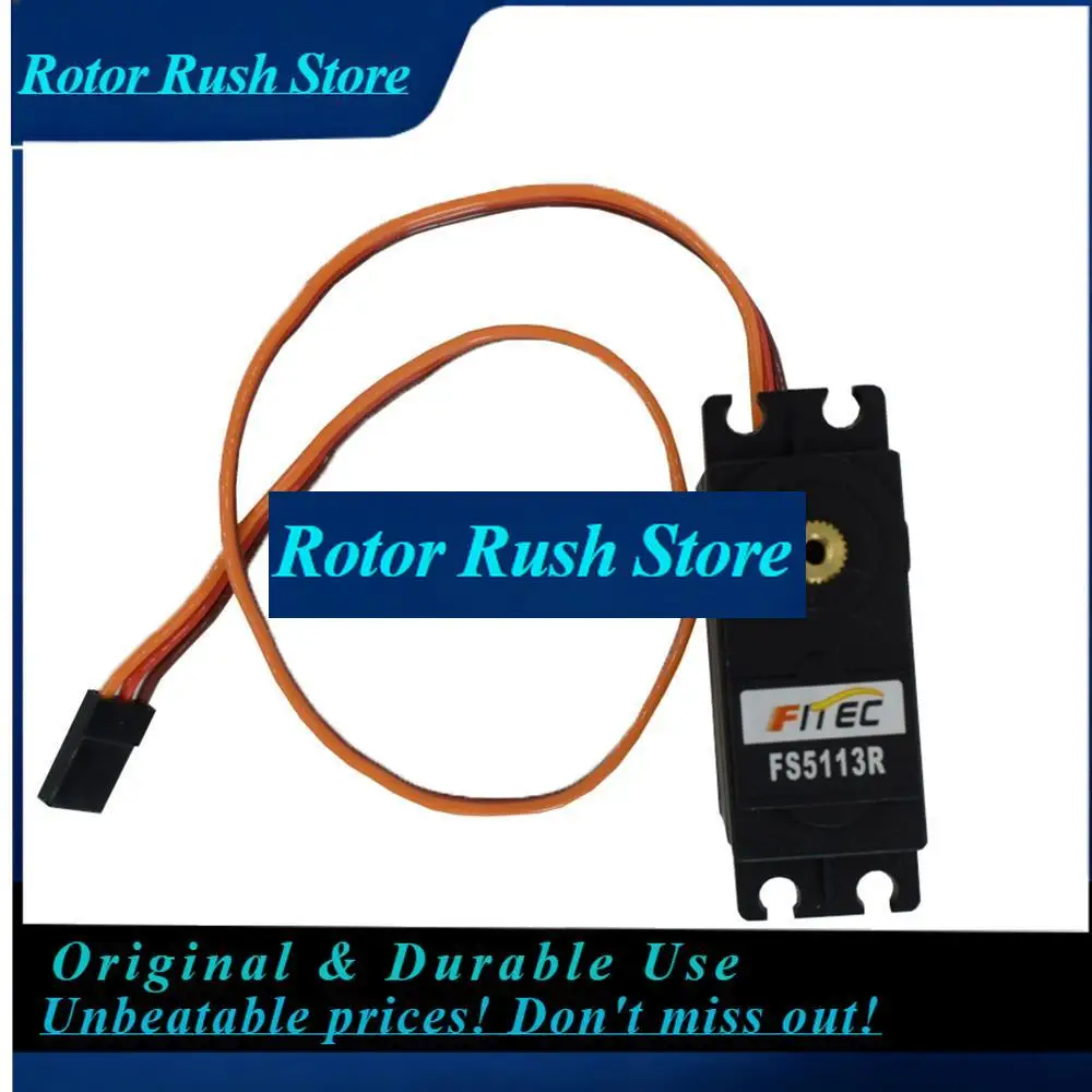 RoRuS4pcs/lot Feetech FS5113R 360 Degree Continuous Rotation  13kg.cm For Robot ESP8266