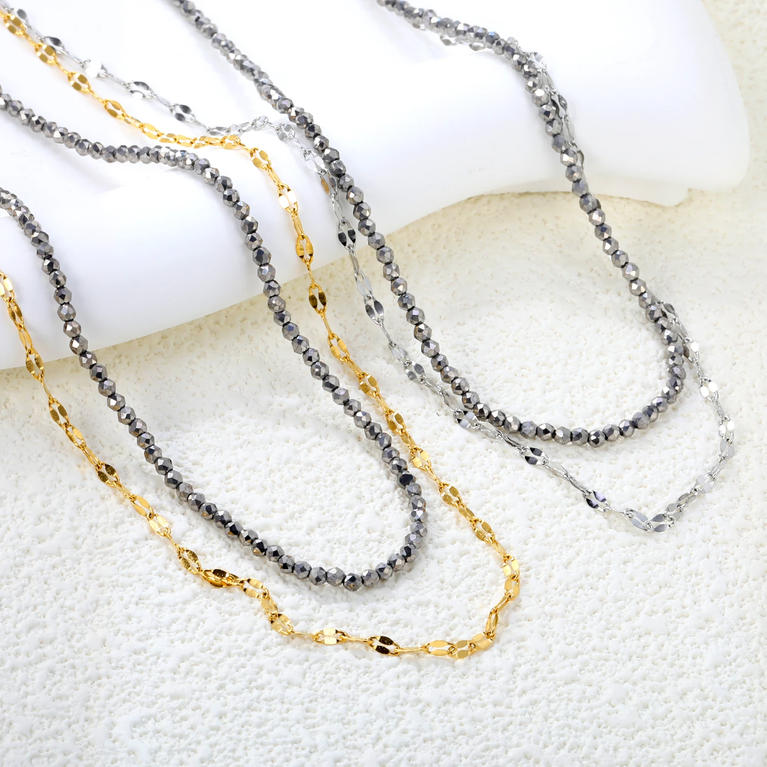 ASONSTEEL Vintage dwuwarstwowe – Layered Pendant Necklace Aesthetic recenzja i cena