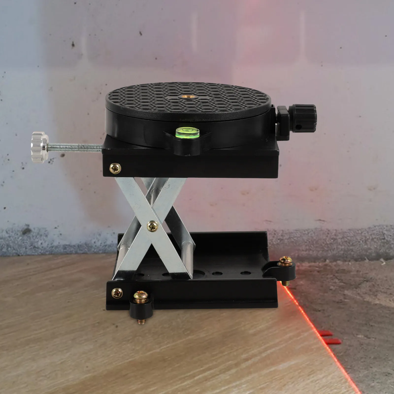 Laboratory Jack Lab Platform Adjustable Lifting Jack Platform Stand Elevating Workbench Versatile Precision Leveling Equipment