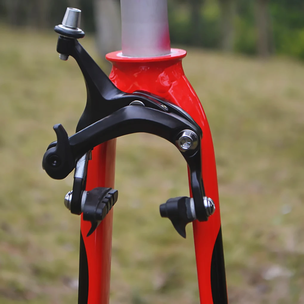 Dual Pivot Brake Caliper Road Bike Aluminum Alloy Brake Clamp Bicycle Accessory Rear Black