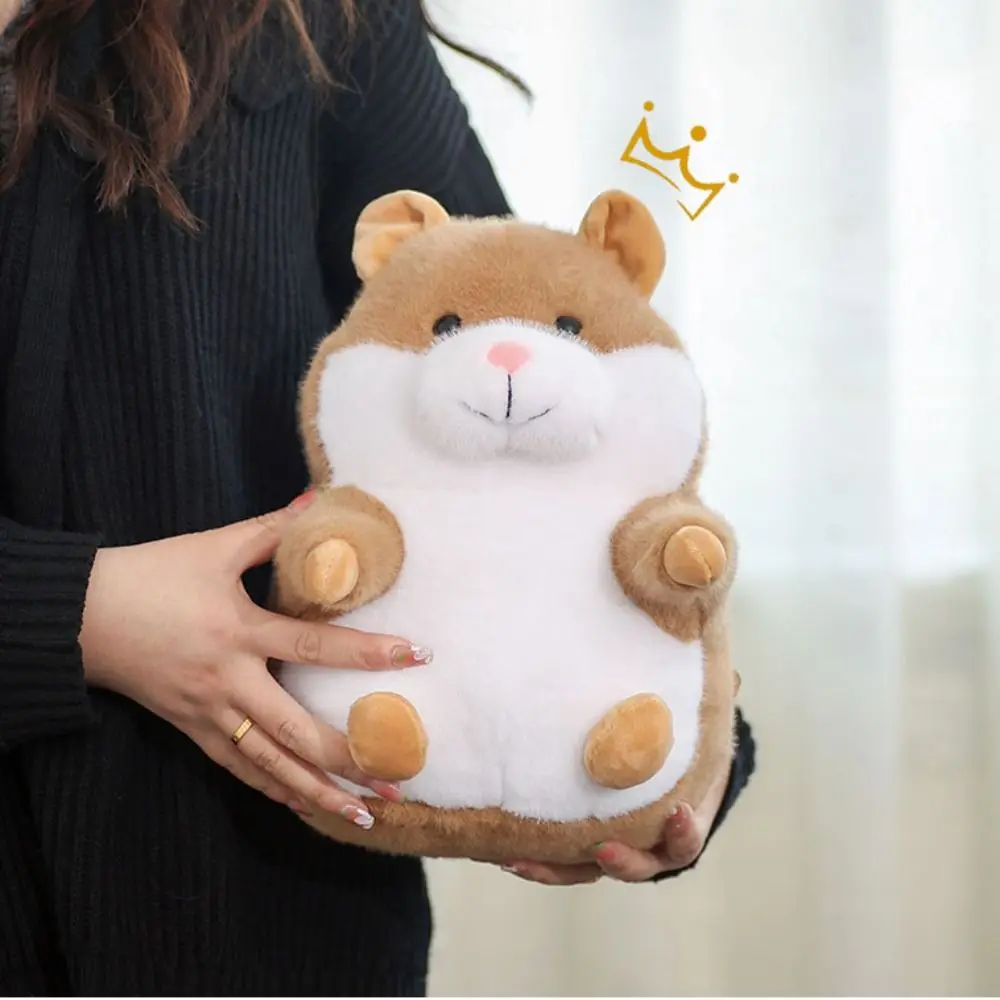 

PP Cotton Hamster Plush Toys Soft Fluffy Animal Mouse Plush Pillow Comfortable Collection Hamster Stuffed Toy Decorate Present