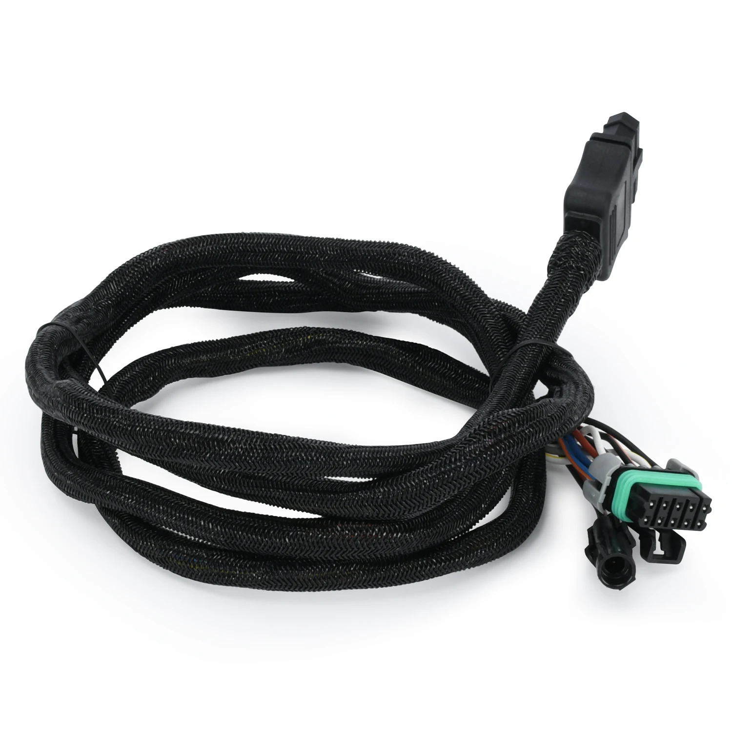 Vehicle Side 11 Pin Light Harness with Dust Cover For Western Fisher Blizzard SnowEx Plows 26357-22413 26357 22413