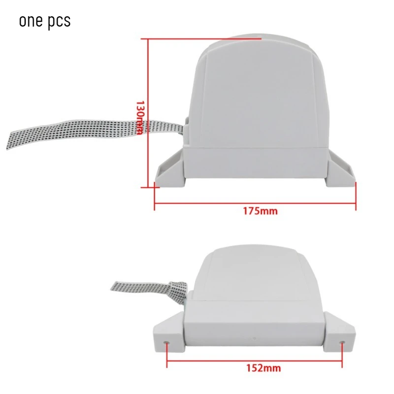 1PCS Roller Shutter Winder Box Repair for Swivelling Screw-On Belt Winder Manual Control Coiler with 5m Strap and Handle