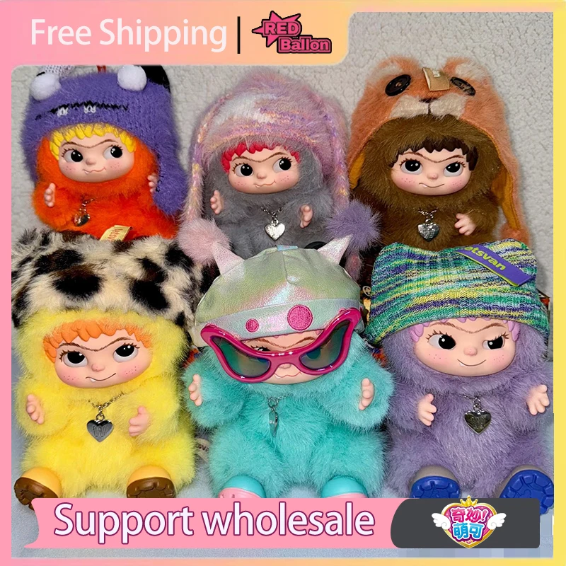 

Оригинальные WAKUKU Maomao модная серия слепая коробка фигурки настольные украшения модные игрушки милая коллекция подарок стиль знаменитостей