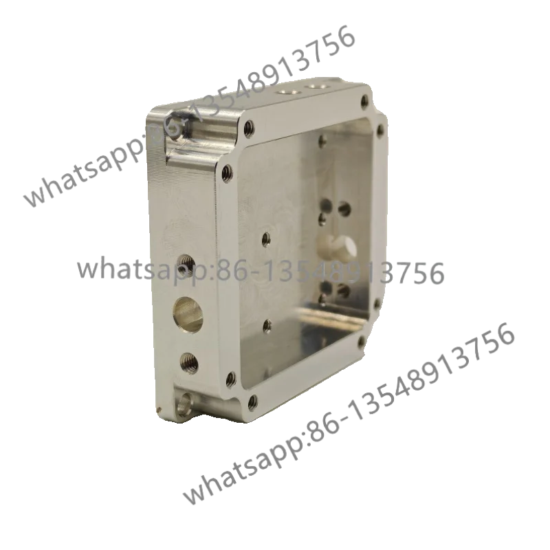 Metal aluminum shell, length 41mm, width 39mm, height 12mm RF box, electromagnetic shielding cavity, with mounting legs