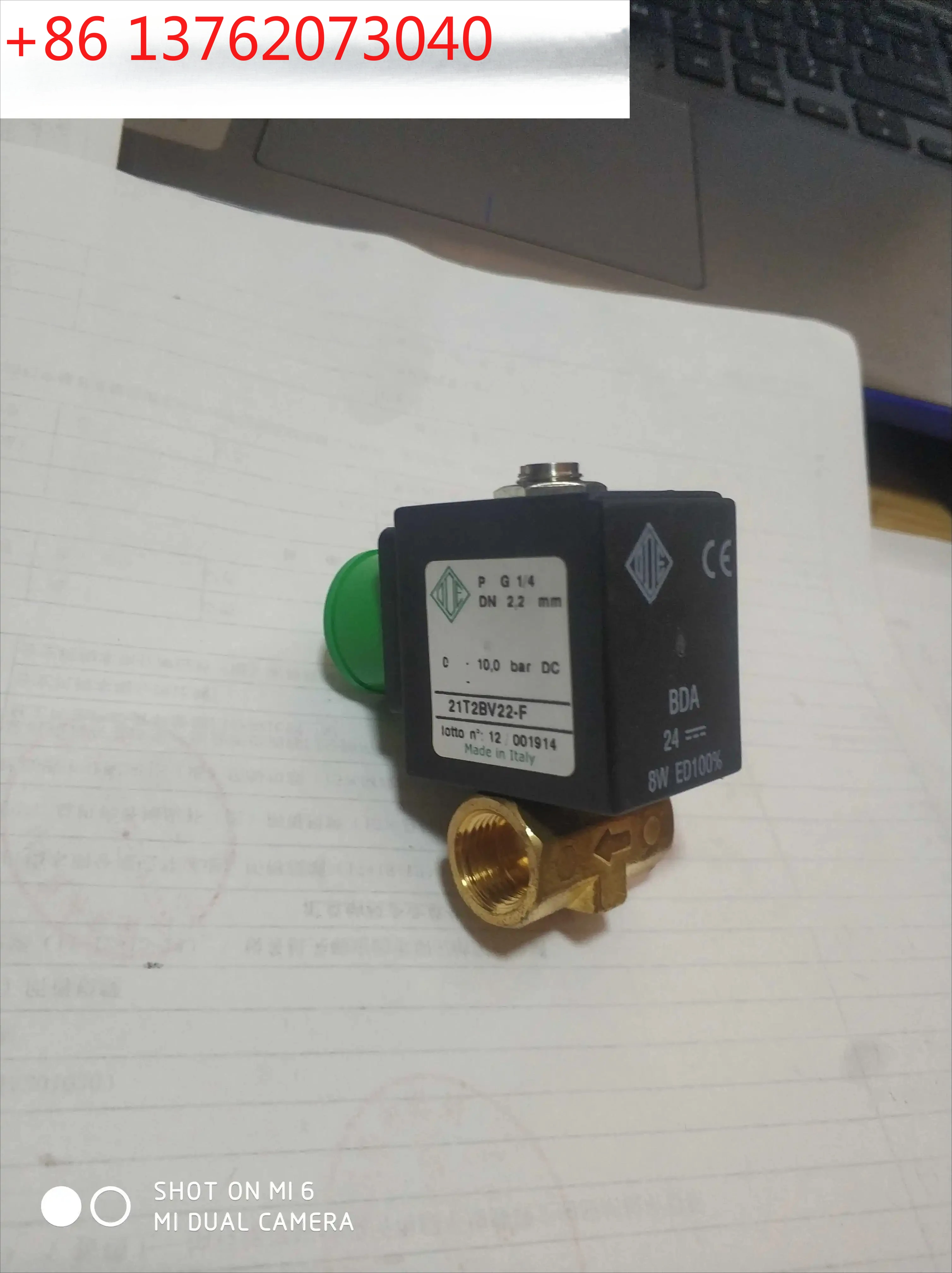 

21T2BV22-F Direct Acting Diaphragm Electromagnetic Valve 21TG2KR0V22