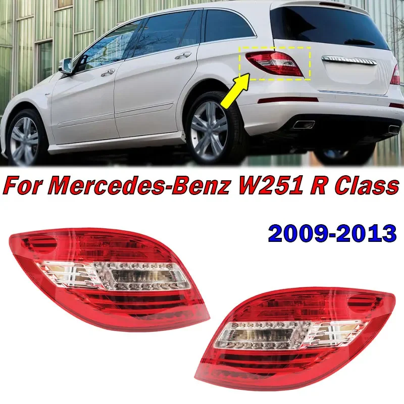 Car Exterior Accessories For Mercedes-Benz W251 R Class 2009-2013 Rear Tail Light Siganl Lamp Brake Right Taillight Assembly NEW