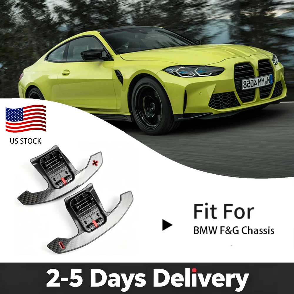 Carbon Fiber Steering Wheel MP Paddle Shifter For BMW F&G Chassis F30 F10 G20 G30 F20 F21 G22 F90 M2 M3 M4 M5 X5M X6M G80 G82 G87 G05