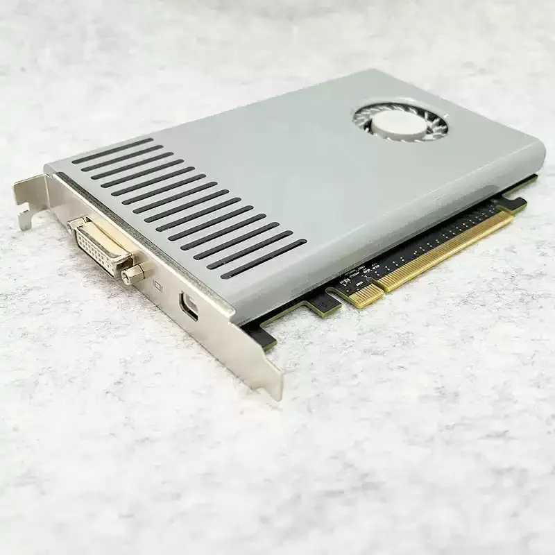 GT120 512MB DDR3 PCIE Video Graphics Card DVI Mini‑DP Interface for Mac Pro 3.1‑5.1 2008‑2012 Workstation