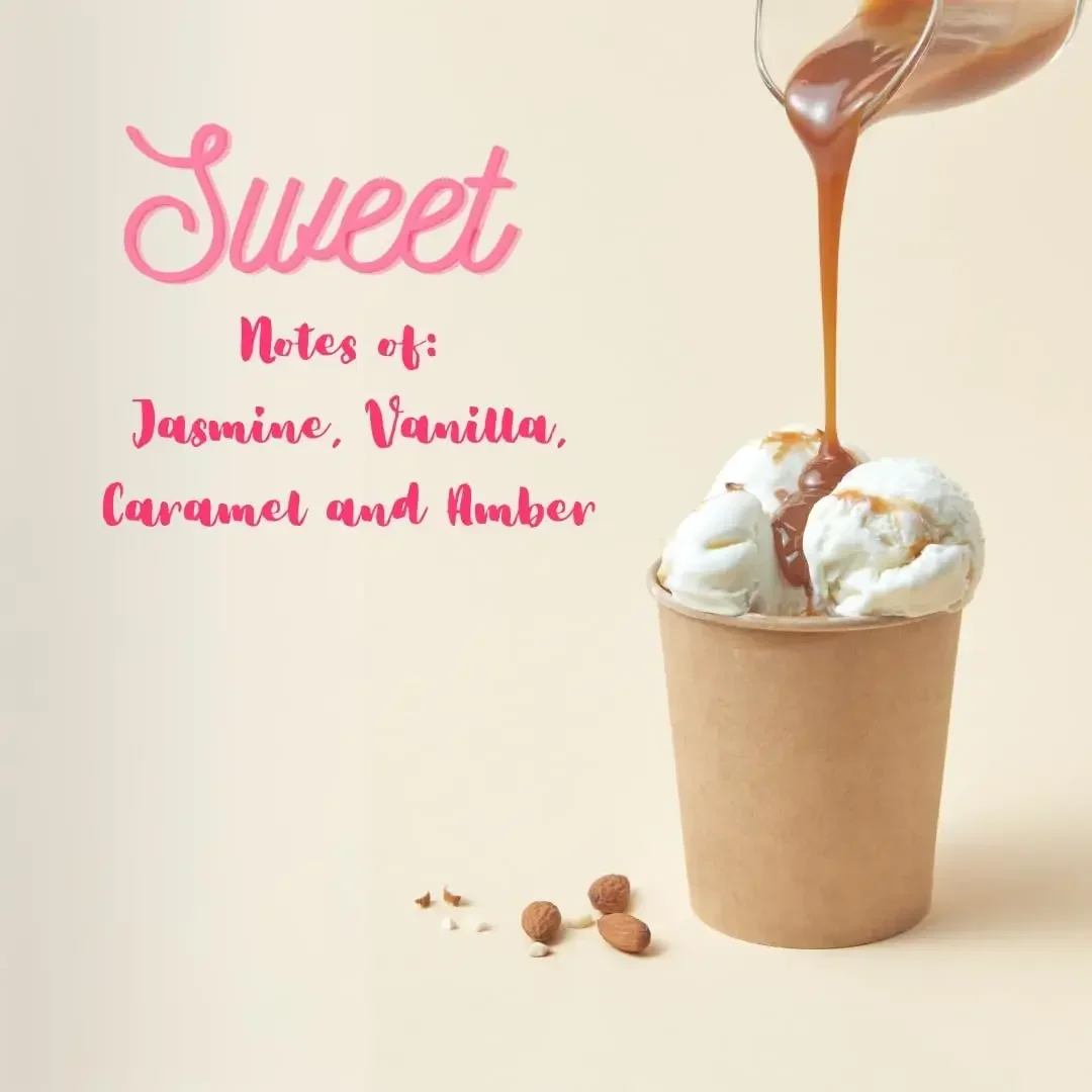 Nyla Vani-Elle Eau De Parfum 80ml – Perfume unissex de longa duração com baunilha quente e jasmim, doce presente floral para o Natal