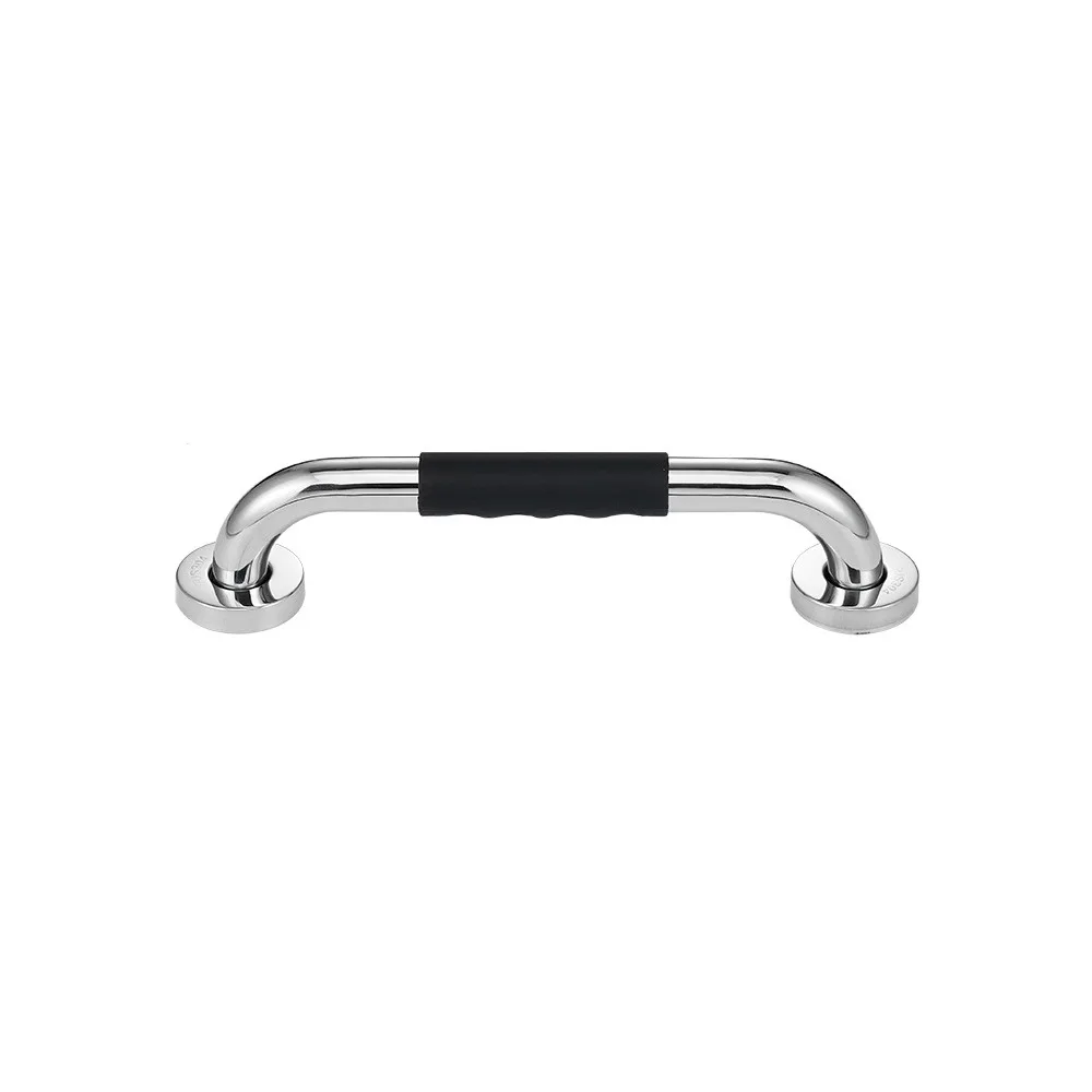 

Stainless Steel Shower Handle Anti Slip Silicone Handrails Bathroom Balance Bars Balance Support Thicken Grab Bar