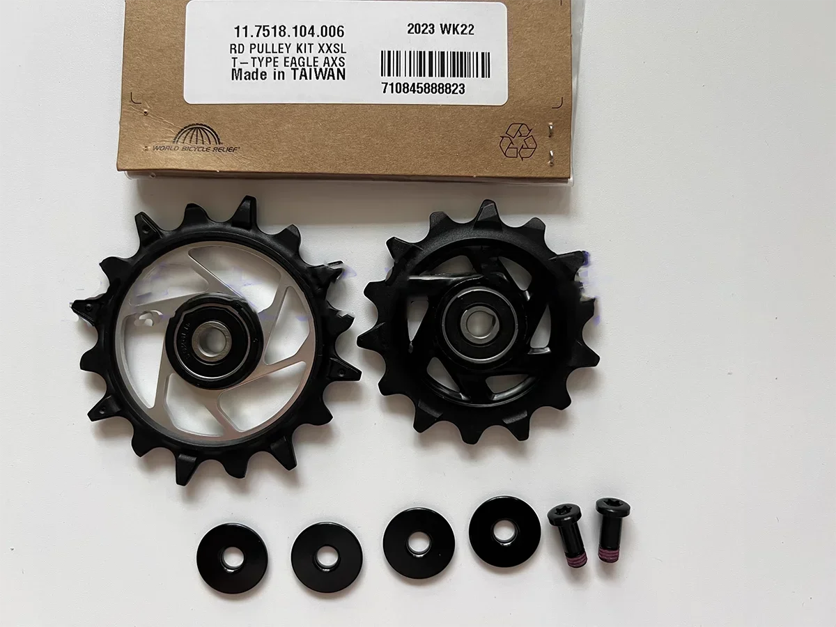 SRAM SPARE PARTS RD PULLEY WHEEL KIT XXSL T-TYPE EAGLE AXS 11.7518.104.006 FOR XX SL Eagle Transmission Derailleur