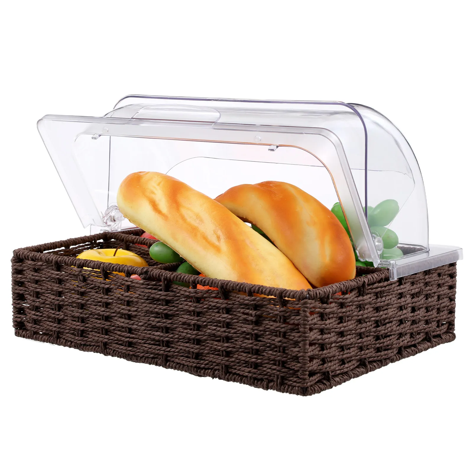 1Pcs High-Transparency Acrylic Dessert Case Cake Cover Pastry Showcase Sample Display Tray Food Display with Lid Clear Dome