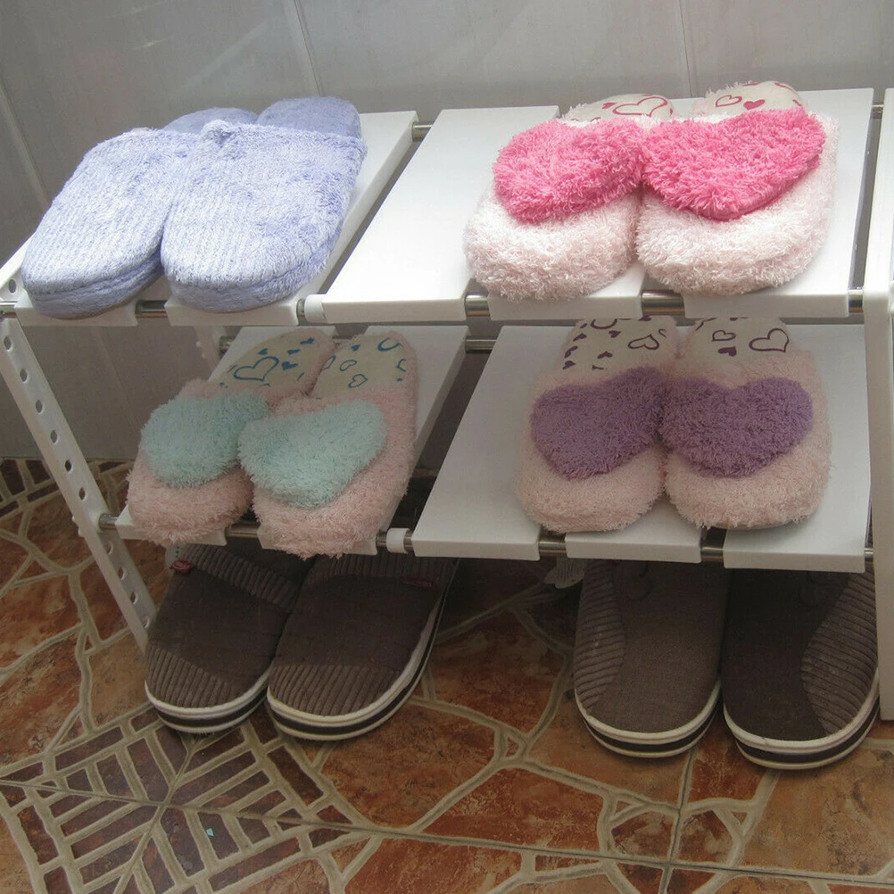 

1pc Stainless Steel Storage Rack 2 Tier Adjustable Kitchen Bathroom Organizer Shelf Under Sink Expandable Cabinet Tidy Unit