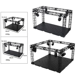 Model Gnaku Stage Hobby Base Universal Hangar Garage Display Stage Projection Lamps for Gundam Action Figure Assembled Scene