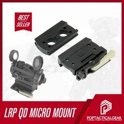 SPECPRECISION Lever Release Picatinny LRP Mount with spacer low Metal for R5 RDS T2Sight M5 M5S M5B Optics Scope