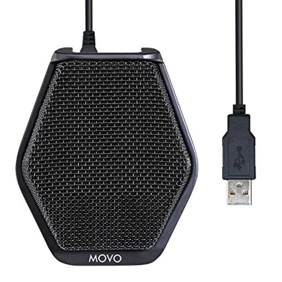 

USB-микрофон MC1000 для конференций, для настольных ПК и ноутбуков, с углом обзора 180° ° Дальность действия 20 футов, совместима с Windows и...