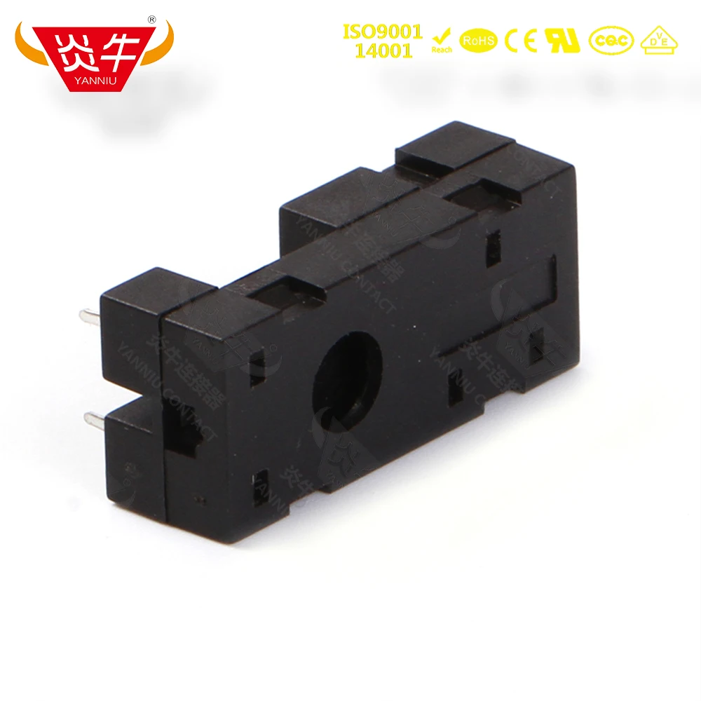 10Pcs PCB RELAY SOCKETS 14FF -1Z/2Z- A1 for HONGFA HF115F SONGLE SMI SMIH G2R JW1FSN JW2SN IDEC RJ1V RJ2V HRM2H MI-SS MI-SH