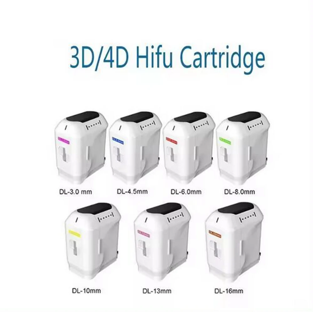 3D / 4D Hifu Cartridge 11-12 Lines HIFU Cartridge / 1.5, 3.0, 4.5, 6.0, 8.0, 10.0, 13.0, 16.0, You Can Choose Any