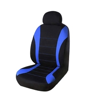 2Pcs/Set Car Seats Cover Front Car Seat Covers Front  Ready Sport Bucket Seats Cover, Blue