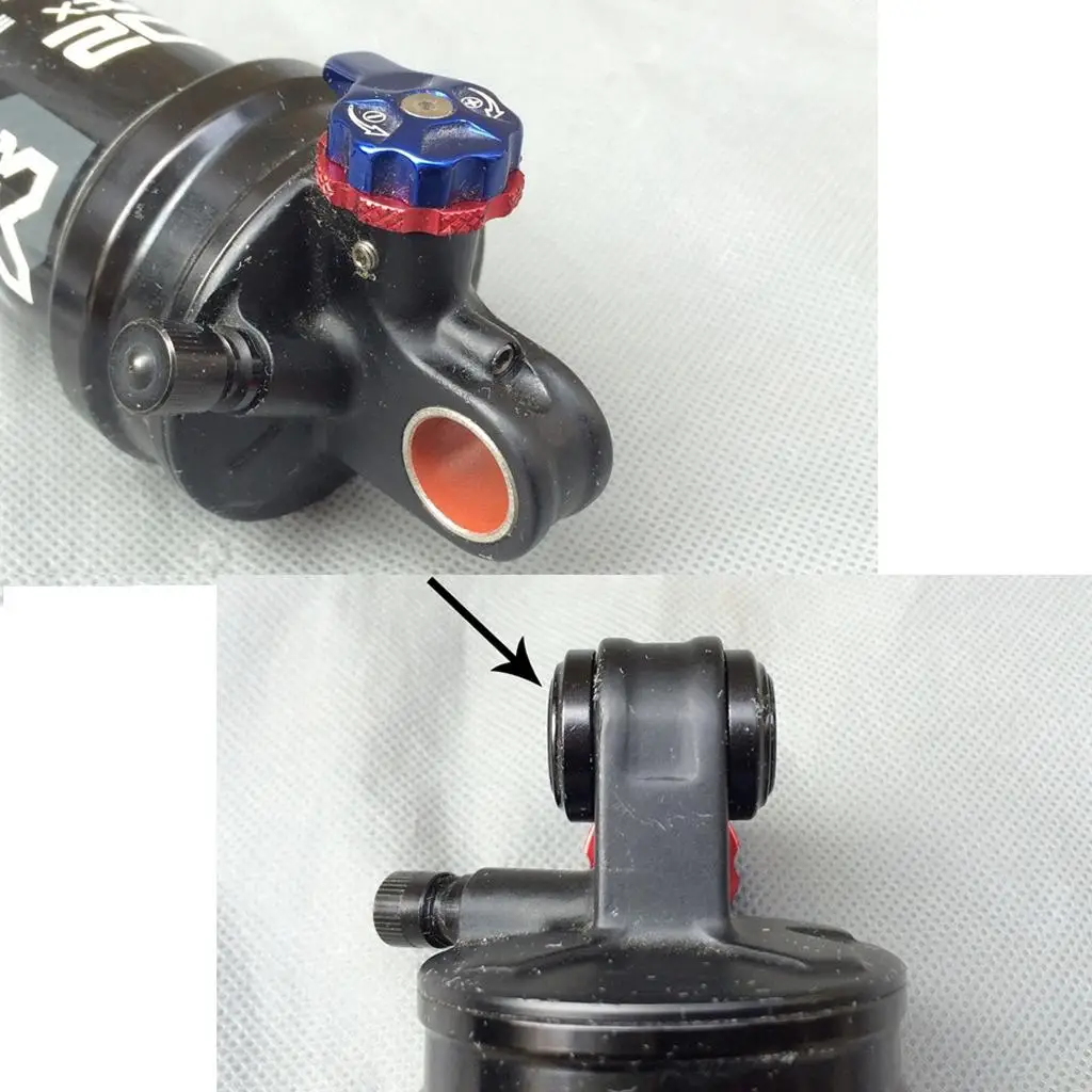 

Shock Absorber Size Reducer Converter Tube Durable Aluminum Alloy for Universal Bike Rear Shock Absorber Refitting