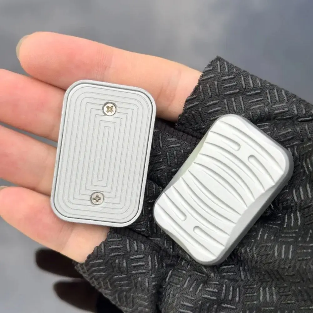 Metal Construction Fidget Mechanical Slider Magnetic Mechanism Sensory Design EDC Fidget Toys Stress Reducing Magnetic Push Card