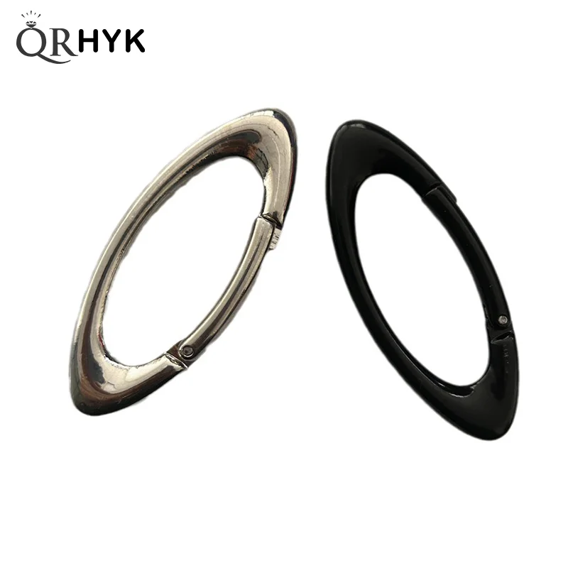 

Fashion Oval Multifunctional Belt Buckle For Women Men Simplicity Belt Buckle Accessories Unisex Key Ring Alloy Carabiner