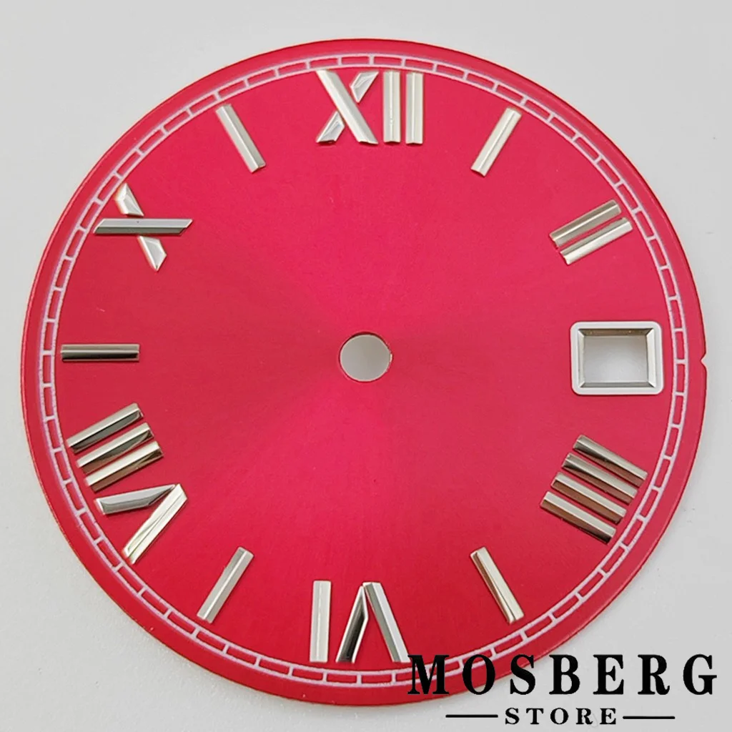 28.5mm Watch Dial Sterile Fit NH35 NH36 NH35A NH36A Watches Movement Accessories Parts