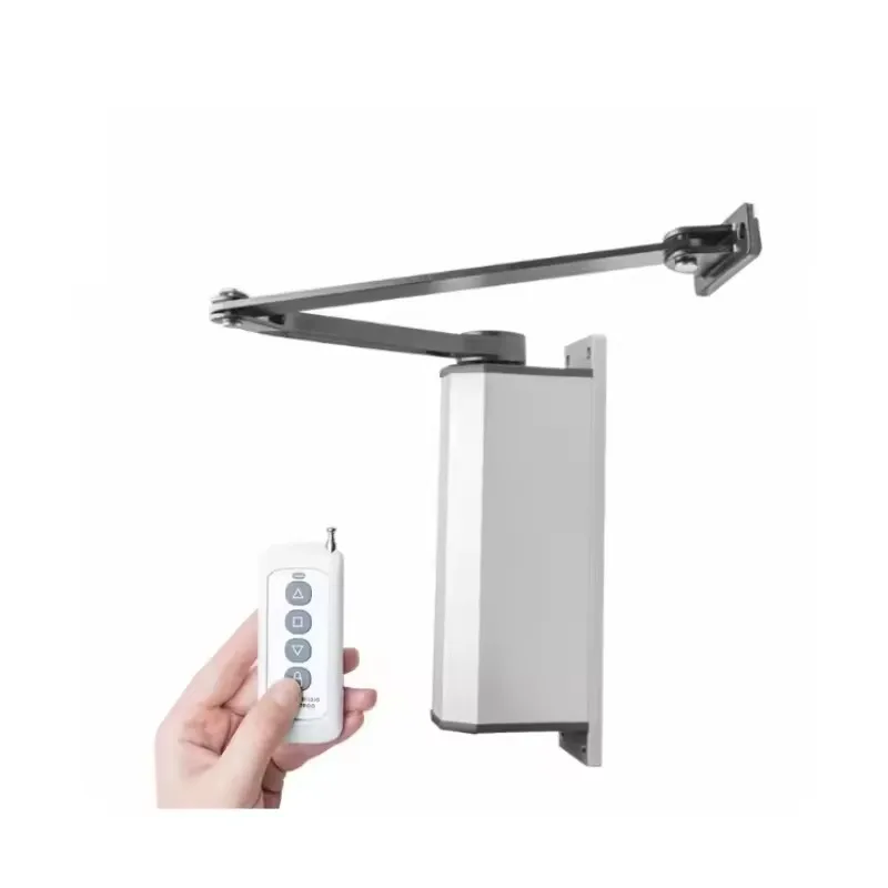 Anti-rebound Automatic Smart Door Closer Opener Home Security Fire Swing Side Hanging Door Remote Control Switch