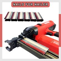 120PCS High-Strength Steel Fence Staples Nails Combining Sharp 40mm Barbed Profile with Reliable 9 Gauge Wire Strength