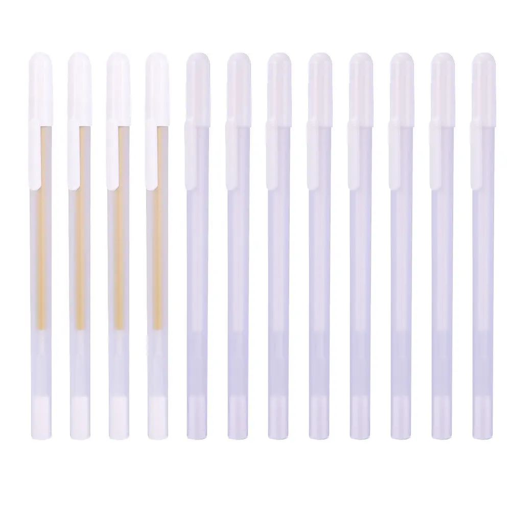 

12Pcs Vibrant Color 0.8mm Fine Tip Gel Ink Pens for Illustration Coloring Books Planner Journaling Scrapbooking DIY Craft Art