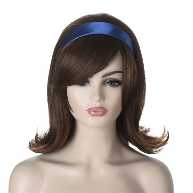 HAIRJOY Kunsthaar Damen Flip Perücken 70er Pinup Perücken 60er Retro Beehive Stil Vintage Look Halloween Kostüm Perücke – Detail 22
