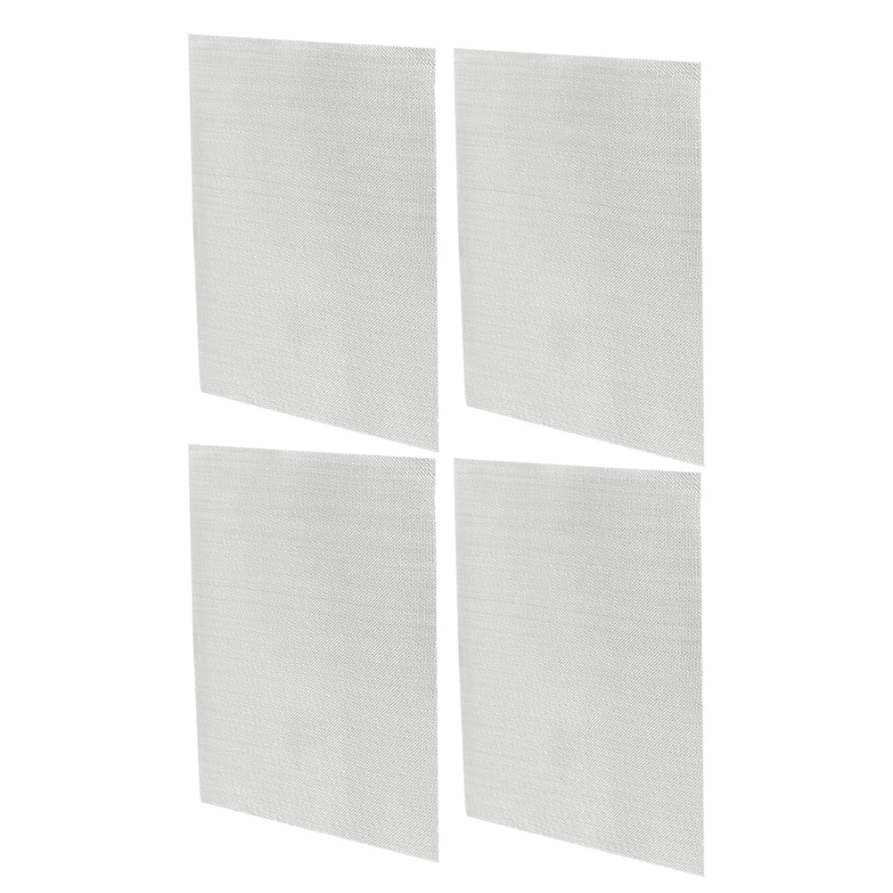 

4 шт., проволочная сетка из нержавеющей стали для ремонта автомобилей, автомобильная часть, металлическая сетка, поставка автомобильного бампера