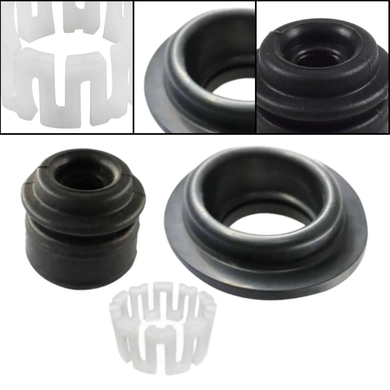 Shifter Lever Ball Seat Durable Rubber with Dust Seal Practical Replacement Set for Honda Del Sol VTEC 1994 1997 and Civic view 5