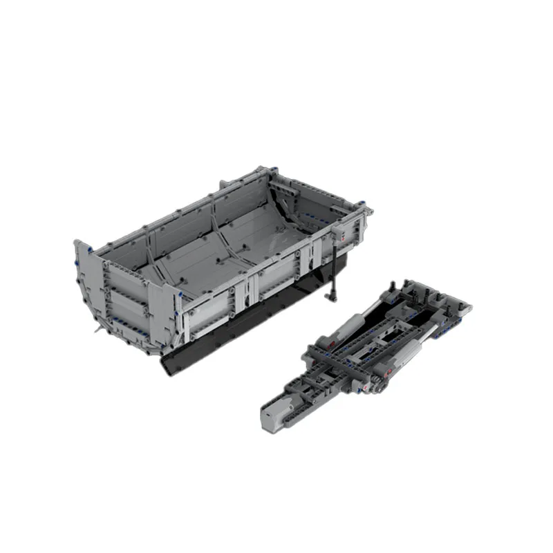 

MOC-37729 Новый грузовой транспортный плащ, модель строительного блока, 332 детали, игрушка в подарок на день рождения и Рождество для мальчиков и детей