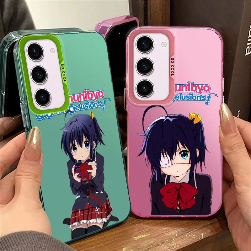 Love Chunibyo Other Delusions For Samsung Galaxy S24 S23 S22 S21 S20 FE Ultra Plus Lite 5G Fashion Colorful Silver Phone Case