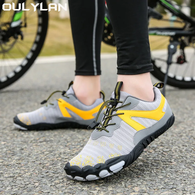 

Men Aqua Shoes Barefoot Five Fingers Sneakers Woman Breathable Hiking Wading Shoes Beach Outdoor Anti Slip Climbing Shoes