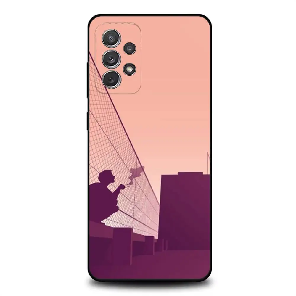 Funda de teléfono G-Great Teacher Onizuka GTO para Samsung S 25,24,23,22,30,21,10,9,Ultra,Plus,Lite,FE,4,5G, funda blanda negra