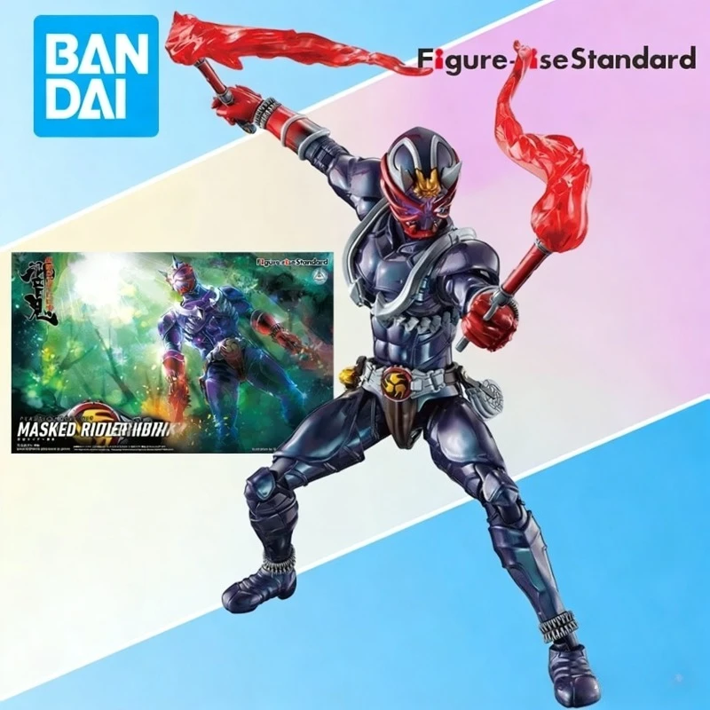 

BANDAI Original Figure-rise Standard Kamen Rider Hibiki Movable Assembly Action Figure Collectible Model Toy Ornament Gift